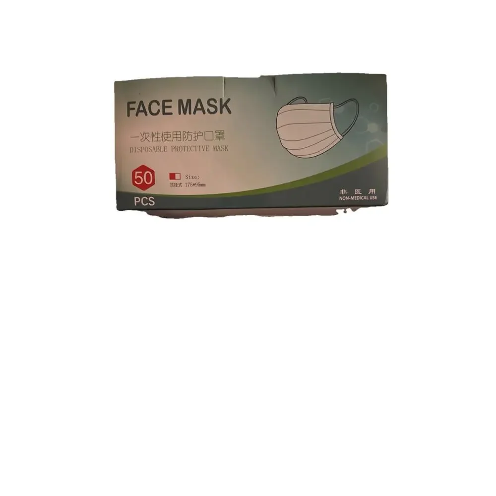 Disposable 3 Ply Face Masks 50 PCS